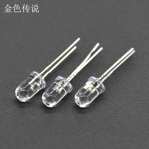 5mmled高亮发光二极管白发白色