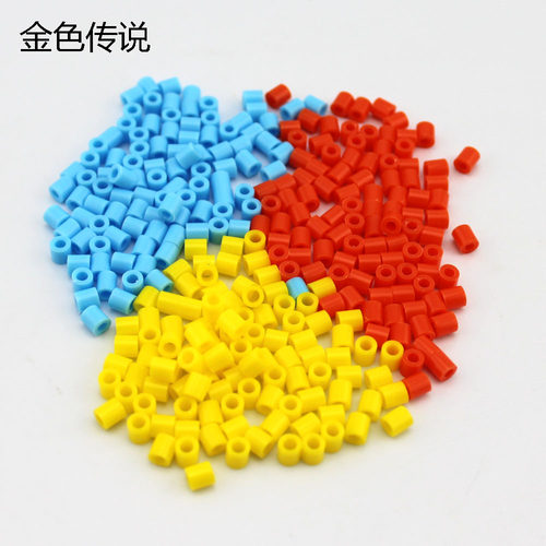 3mm彩色轴套  3mm塑料轴套 模型配件小学生科技制作 卡位塑胶套