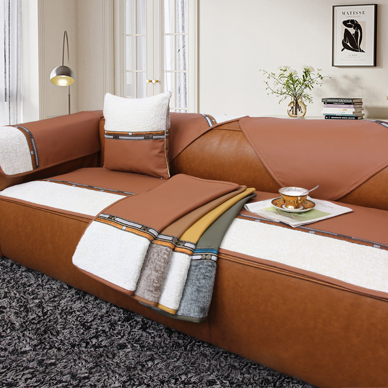 真皮沙发防滑坐垫皮革沙发垫四季通用简约轻奢直排沙发套盖巾定制,居家布艺,沙发垫,淘宝优惠券,粉丝福利购,淘宝优惠卷