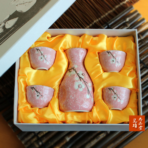 陶瓷餐具日式手绘礼盒