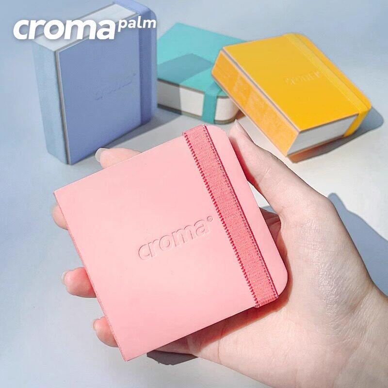 歌马croma便携口袋手账水彩本300g细纹水彩纸正方形钢笔淡彩速写