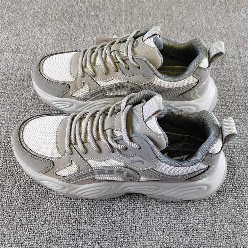 贵人鸟男鞋2025春秋季新款低帮网面透气轻便运动休闲跑步鞋老爹鞋