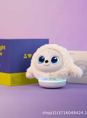 跨境版出口Ropet AI宠物机器人 情感陪伴仿生儿童毛绒玩具礼物