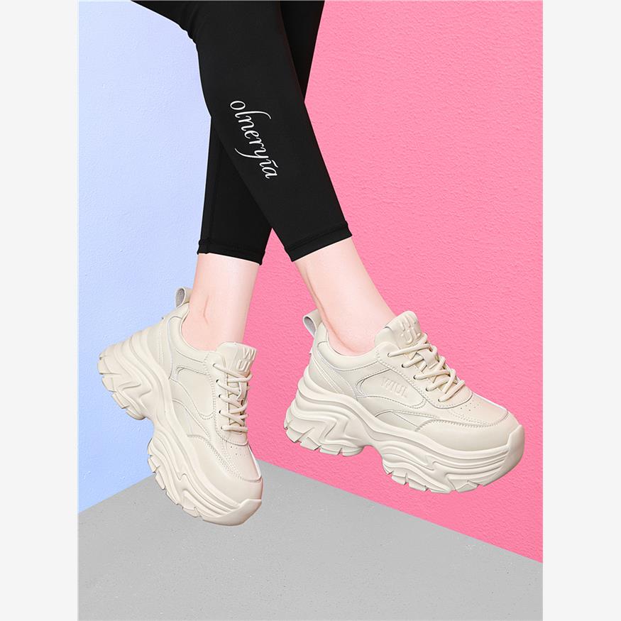 真皮老爹鞋女款2025年新