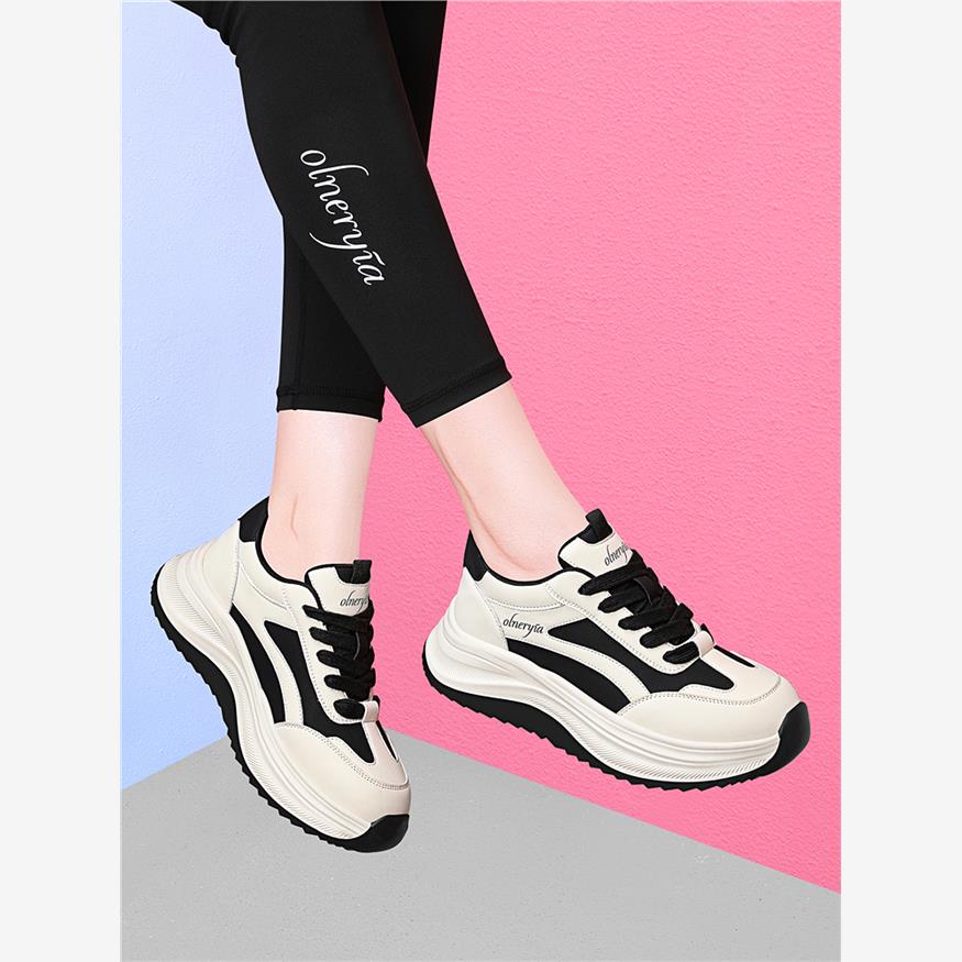 厚底老爹鞋女秋季2025新
