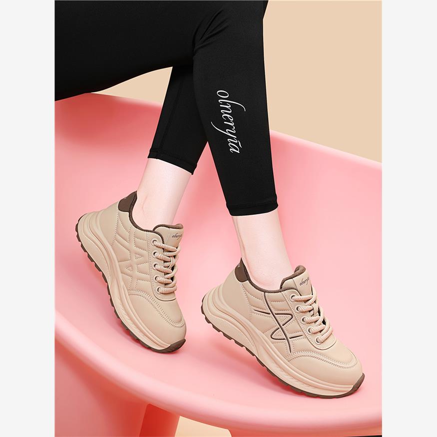 加绒女鞋秋季新款大码鞋