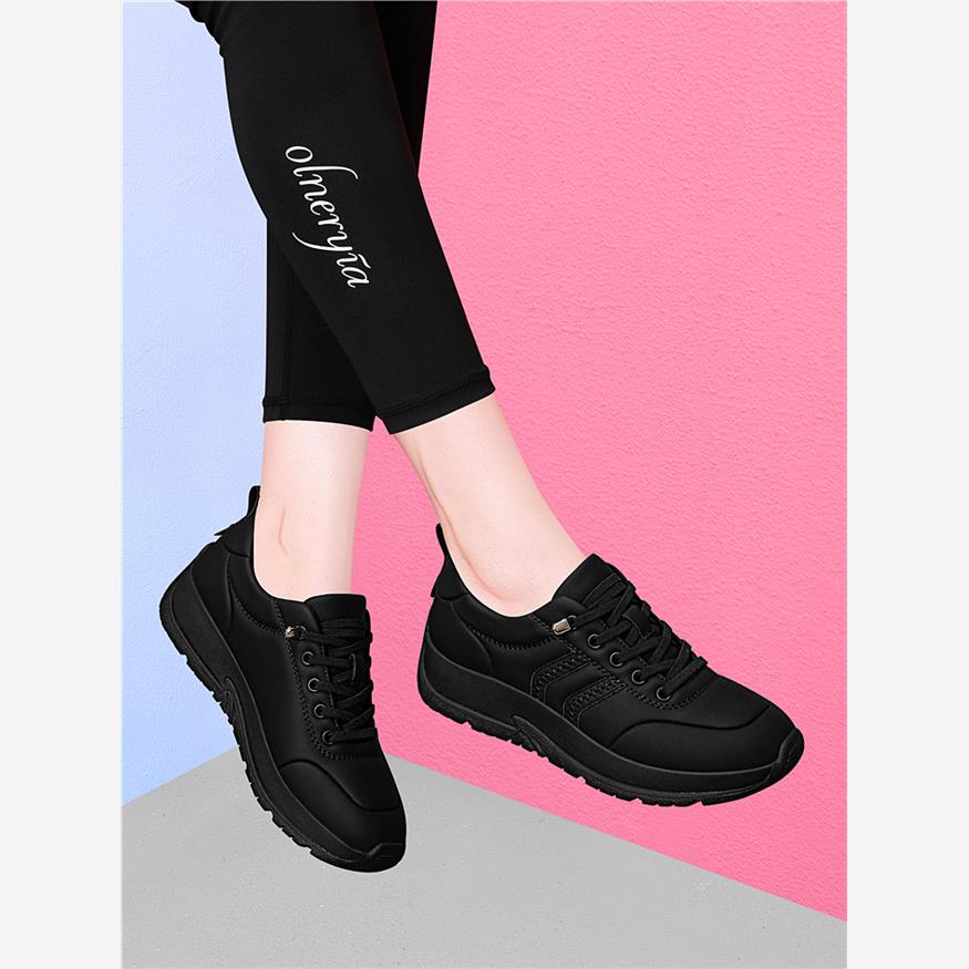 品牌黑色鞋子女2025新款