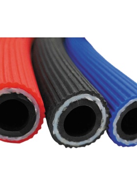 8mm条纹加厚三胶两线氧气乙炔丙烷二氧化碳气割焊割软管10mm煤气