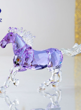 DOJOZ/都爵族水晶马摆件马到成功