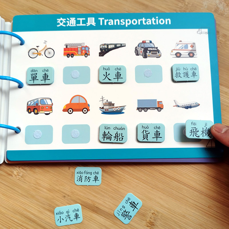 启蒙儿童宝宝繁体中文识字卡