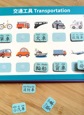 启蒙儿童宝宝繁体中文识字卡