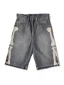Black Bone Shorts