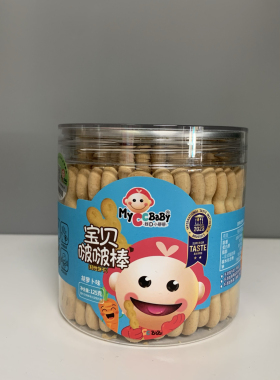 我D小菜菜宝贝波波棒韧性饼干不添加牛奶鸡蛋白砂糖
