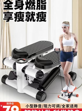 踏步机家用减肥机多功能静音瘦腰瘦腿原地踩踏机有氧运动健身器材