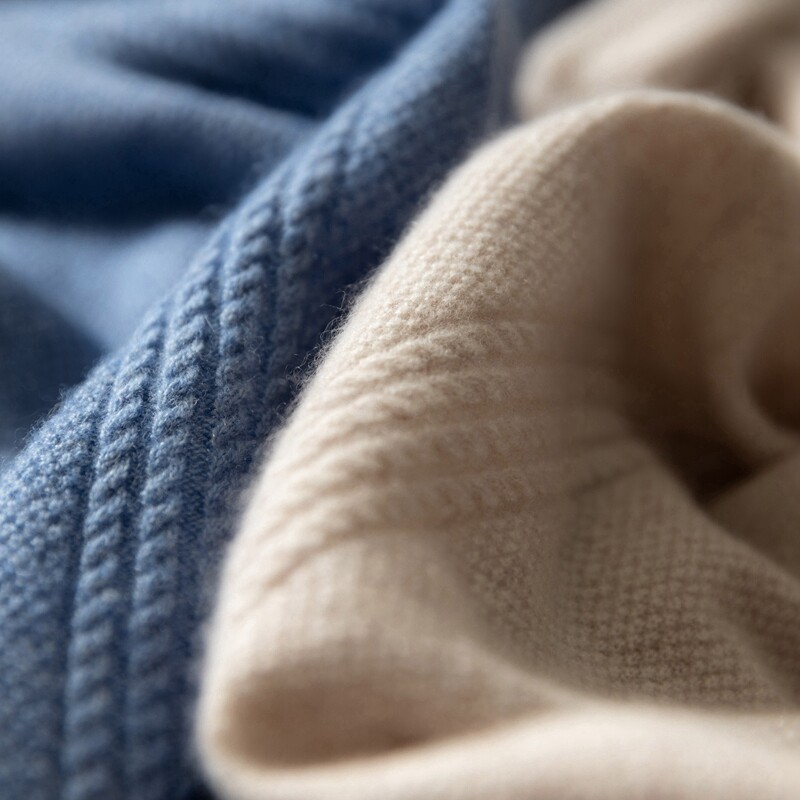 100% 순수 캐시미어 스웨터 남성용 터틀넥 니트 스웨터 가을 봄 트위스트 가디건 젊은 스타일 두꺼워지고 따뜻함