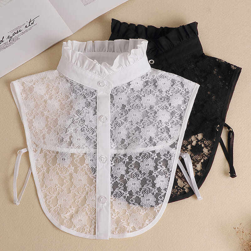 假领子女多功能装饰百搭女士假领蕾丝雪纺棉布衬衣领秋冬假衣领子,服饰配件/皮带/帽子/围巾,围巾/丝巾/披肩,淘宝优惠券,粉丝福利购,淘宝优惠卷