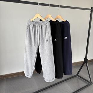 一等童品130-190中大童一体绒加厚保暖运动裤加绒宽松学生校卫裤