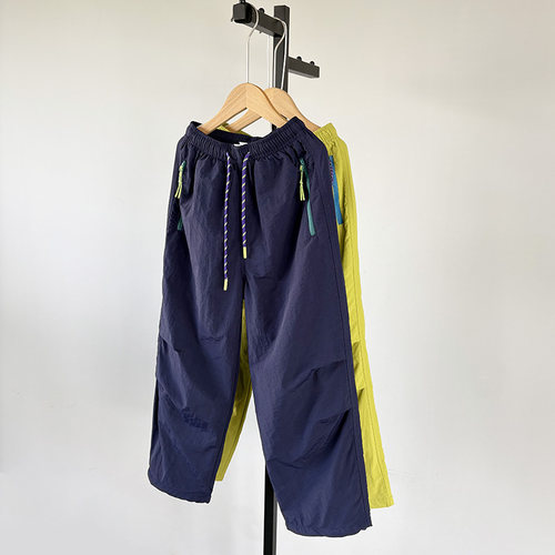 一等童品120-180秋冬中大童双层户外速干防水保暖休闲裤男童夹裤