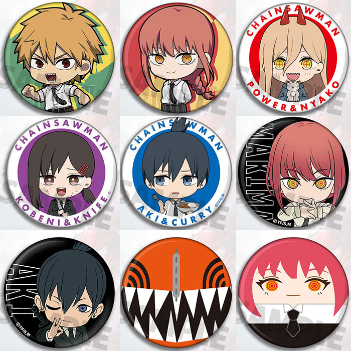 电锯人链锯人挂件小红徽章胸章