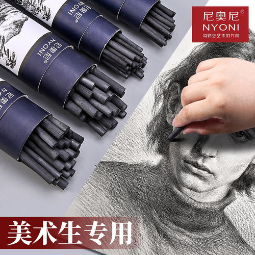 尼奥尼柳木碳条木炭精条美术生