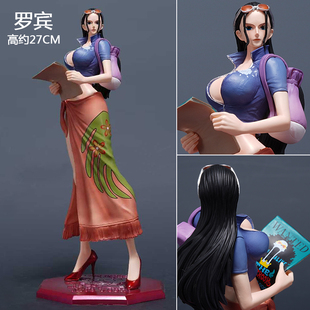海贼王 动漫周边gk站姿 LK霸权社成员妮可罗宾手办模型摆件雕像