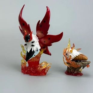 BKM小精灵系列燃烧虫火神蛾进化组手办模型摆件动漫周边公仔礼物