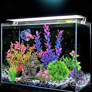 新款 水族箱植物假金鱼缸仿真塑料花假山水草组合套餐造景/装饰