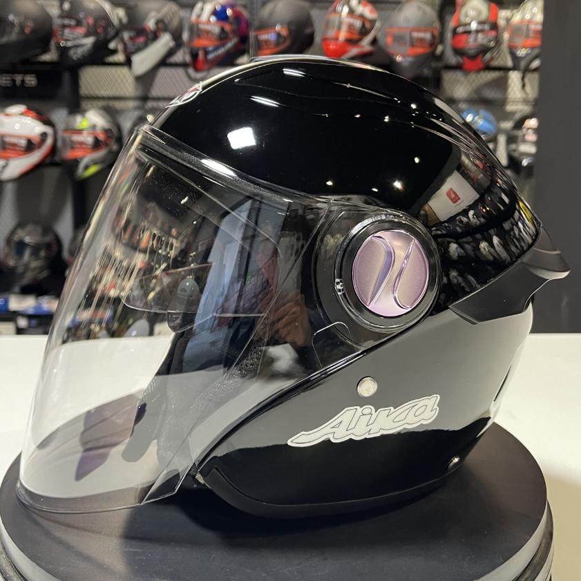 AK电动车围脖头盔男女士冬天季保暖半盔电瓶车安全帽