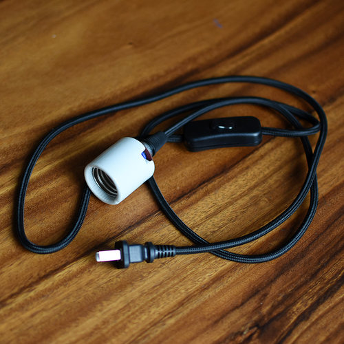 E27大螺口全陶瓷小吊灯套件