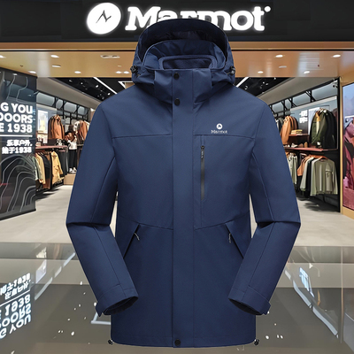 土拨鼠户外三合一冲锋衣男女同款