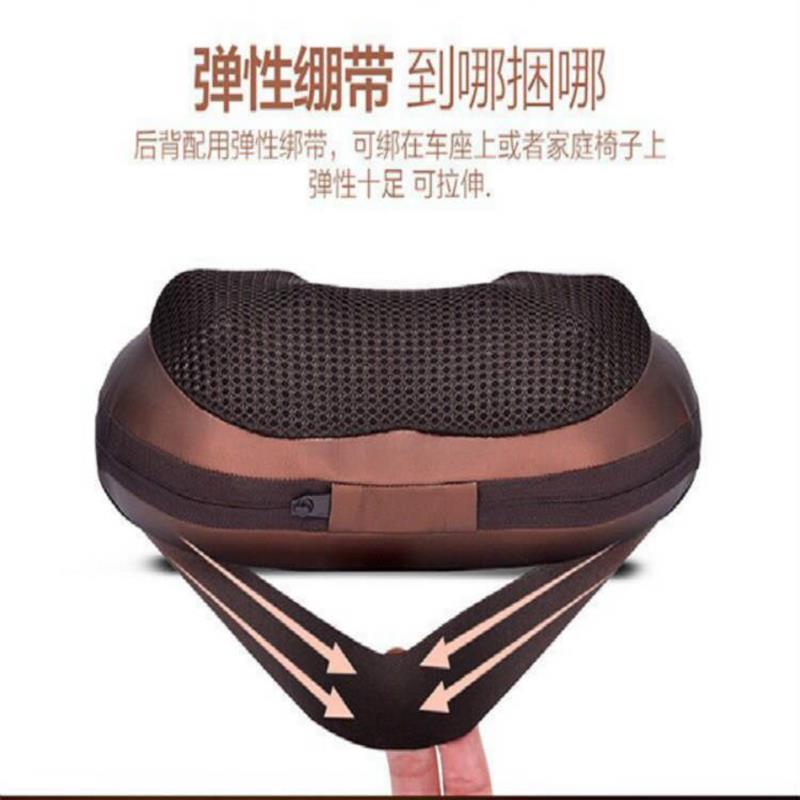 新款按摩枕颈椎按摩器腰部肩背部电动家用按摩靠垫家用礼物