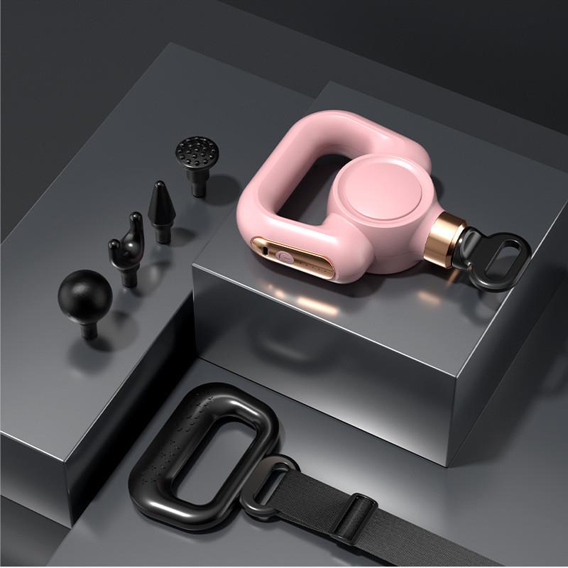 新品迷你筋膜枪USB按摩枪按摩带肌肉放松按摩器材颈椎按摩仪