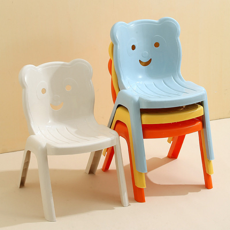 塑料加厚儿童幼儿园桌椅子家用婴幼儿创意凳卡通靠背小板凳宝宝椅,住宅家具,儿童凳,淘宝优惠券,粉丝福利购,淘宝优惠卷