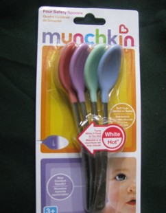 美国 Munchkin安全温控变色感温勺 不含BPA 可拆单