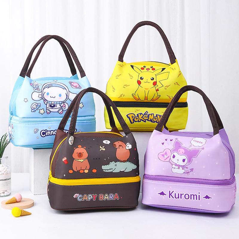 饭盒袋保温袋上班族带饭包双层加厚大容量饭兜卡通可爱学生便当袋,收纳整理,饭盒袋,淘宝优惠券,粉丝福利购,淘宝优惠卷