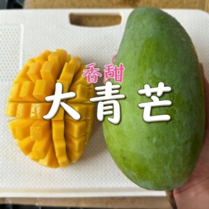 越南大青芒新鲜水果青芒果鲜果当季芒果生熟两吃特大水果生鲜整箱