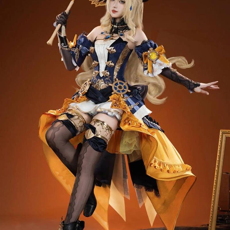 糖霜原神cos服枫丹希格雯 克洛琳德 娜维娅cosplay服装女全套现货