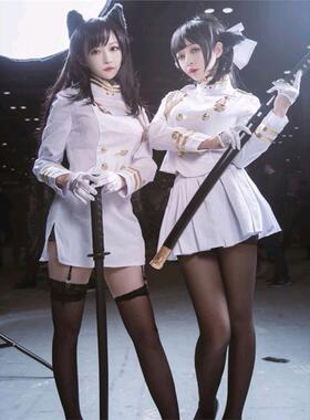 现货碧蓝航线cosplay服装Azur Lane舰B 犬 爱宕爱岩 獒 高雄C服女