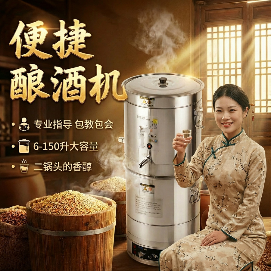 大型商用蒸酒器蒸馏白酒设备