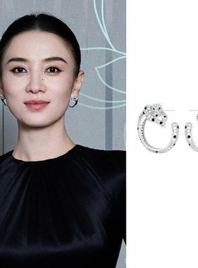 宋佳同款豹子耳环女小众设计感高级轻奢气质耳钉耳饰2025年新款潮