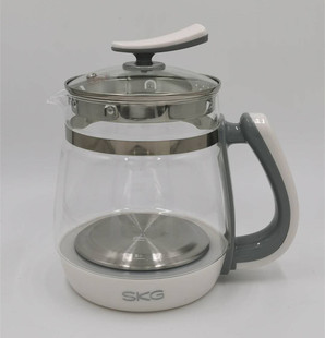 SKG养生壶配件通用康佳 长虹 天际 御尚堂烧水壶单玻璃壶身壶体