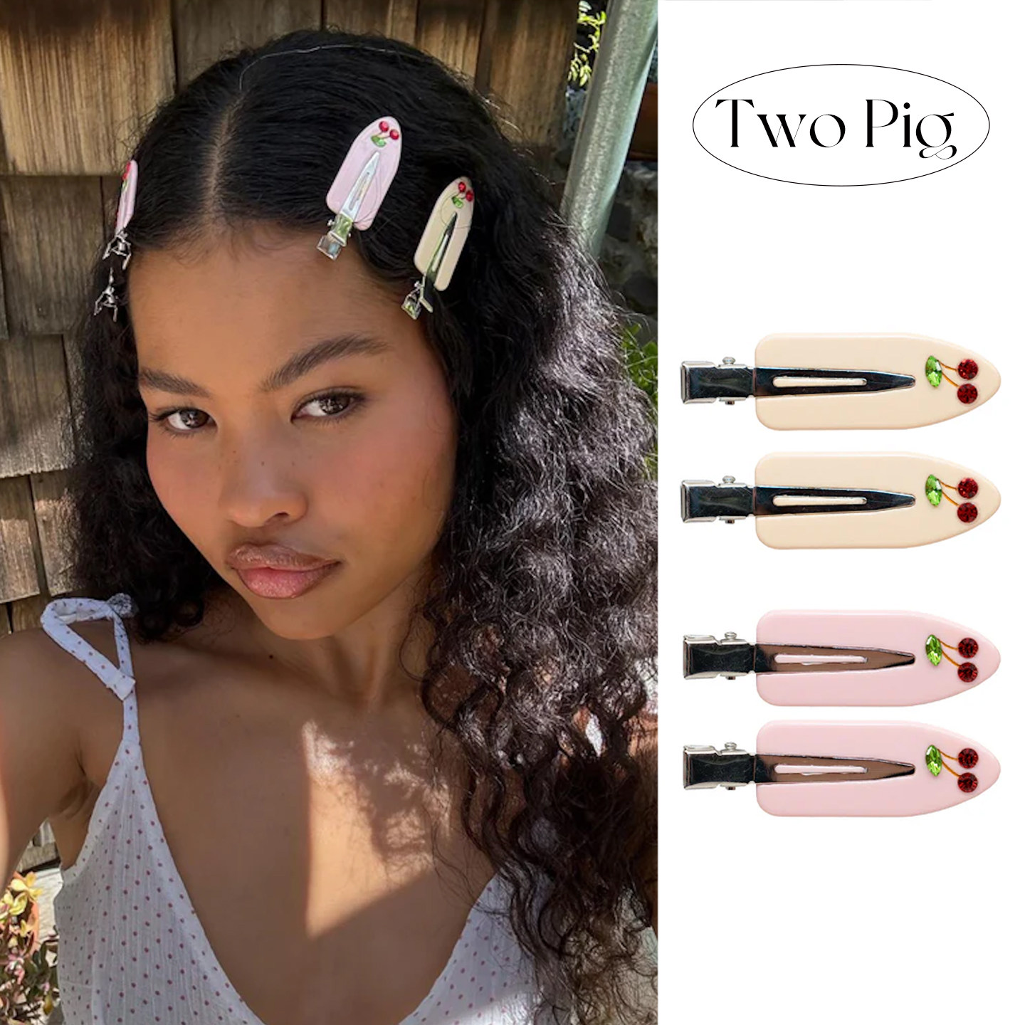 emijay同款定制樱桃刘海夹无痕侧边可爱2025新款鸭嘴一字发卡夹子,饰品/流行首饰/时尚饰品新,发饰,淘宝优惠券,粉丝福利购,淘宝优惠卷