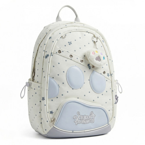 梁拌泡菜LBPC豹豹猫猫登山包卡通风防水双肩包学生书包登山包