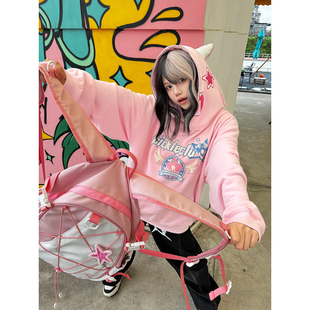 梁拌泡菜LBPC【初恋之神】防水幽灵登山包双肩包学生书包男女国潮