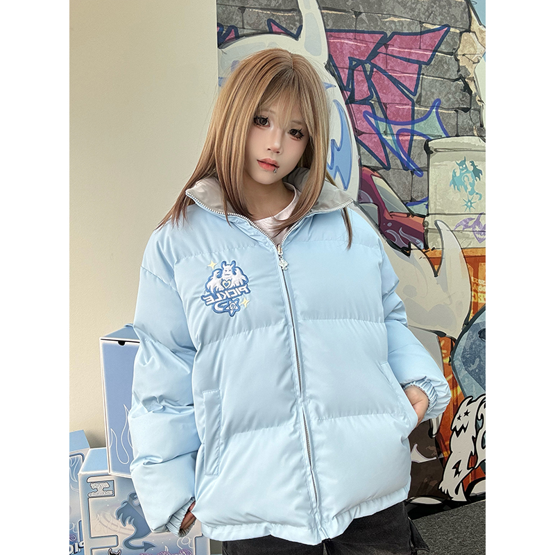 梁拌泡菜LBPC幽灵铁架美式棉服