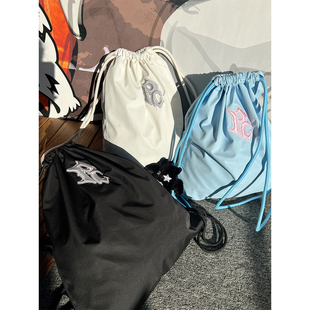 梁拌泡菜【多彩抽绳】百搭抽绳学生双肩包情侣日常旅行出勤男女潮