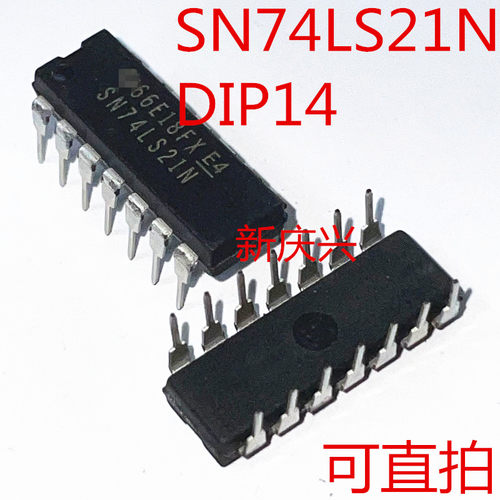 现货可直拍 SN74LS21N 直插DIP14 4输入端双与门