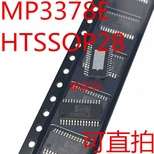 F5现货可直拍 MP3378E 贴片密脚 HTSSOP28  MP3378EGF-Z