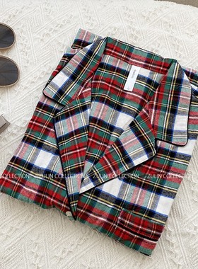 清仓秒杀不tui换 盖普女士法兰绒长款家居服