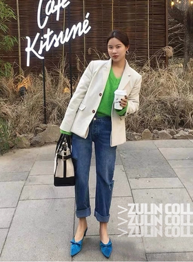 【断码清 不退 瑕疵】WXL纯棉灯芯绒西装外套